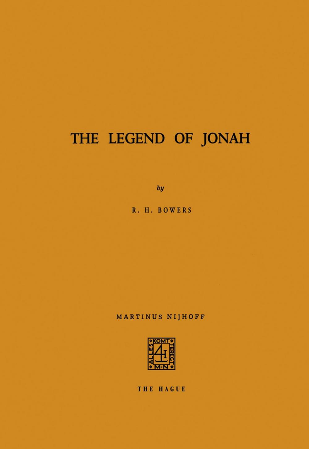 Big bigCover of The Legend of Jonah