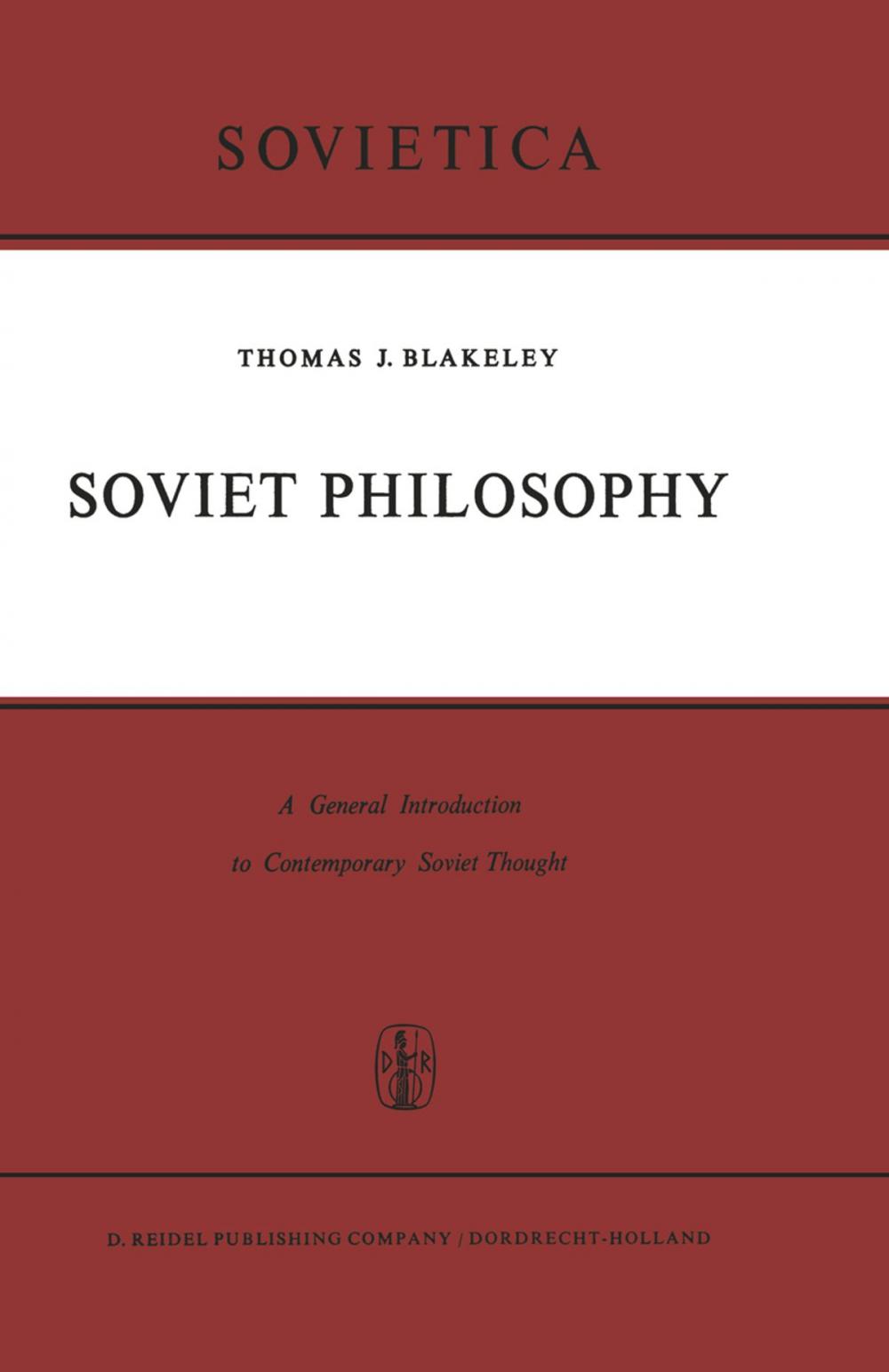 Big bigCover of Soviet Philosophy