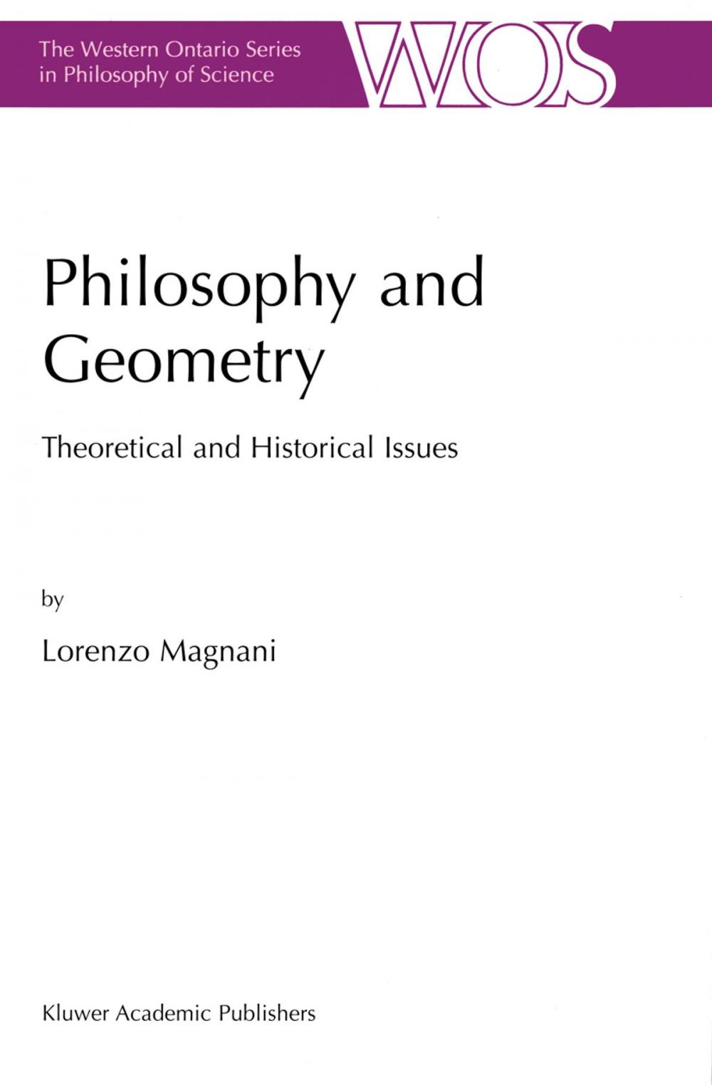 Big bigCover of Philosophy and Geometry