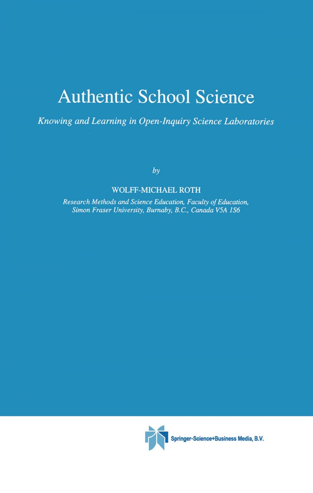 Big bigCover of Authentic School Science