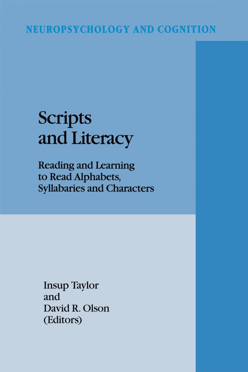 Big bigCover of Scripts and Literacy