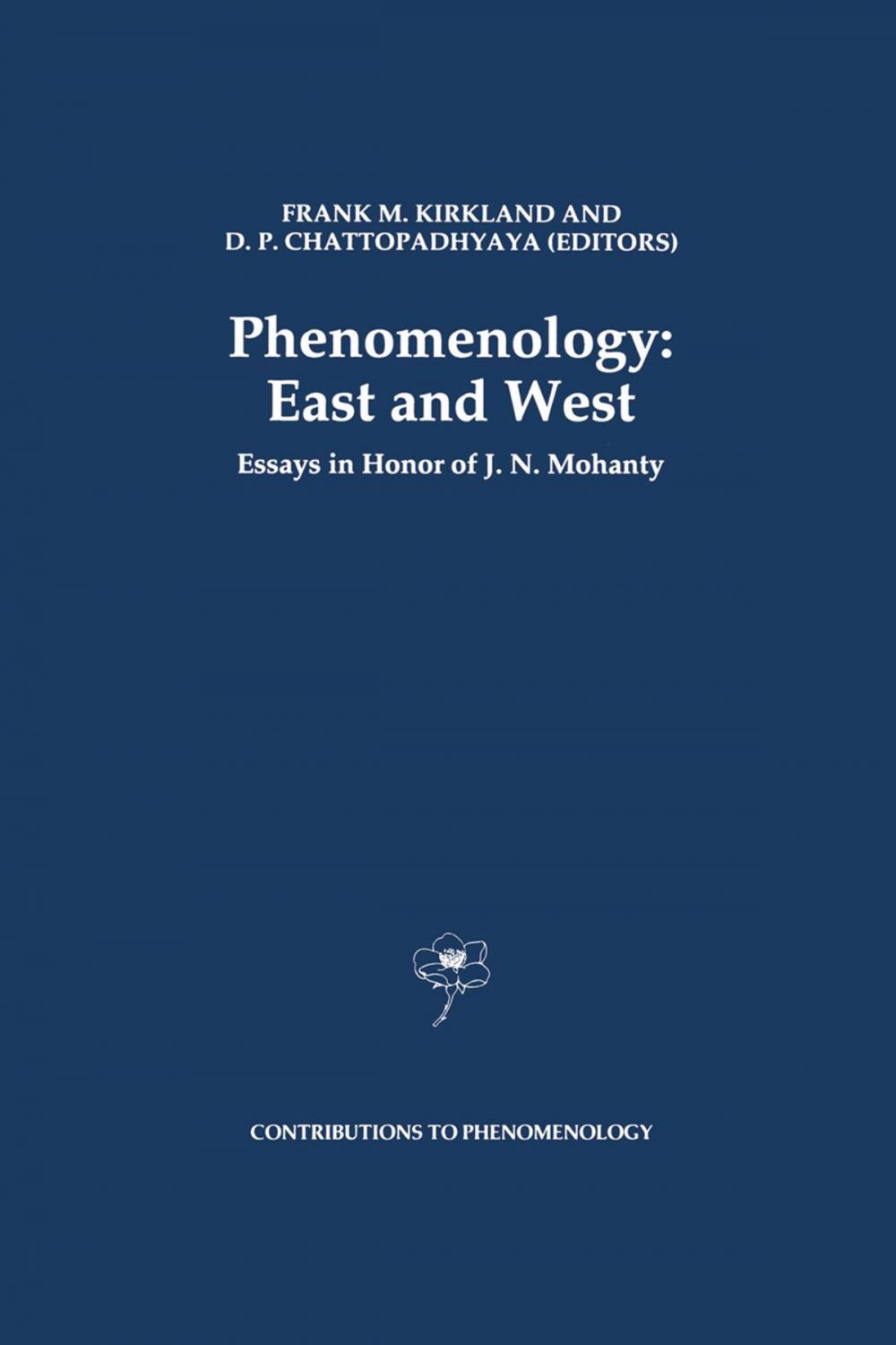 Big bigCover of Phenomenology: East and West