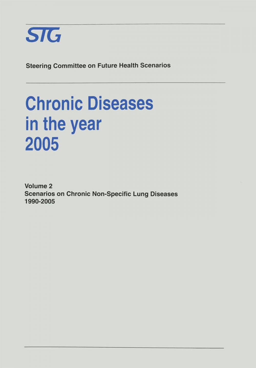 Big bigCover of Chronic Diseases in the year 2005