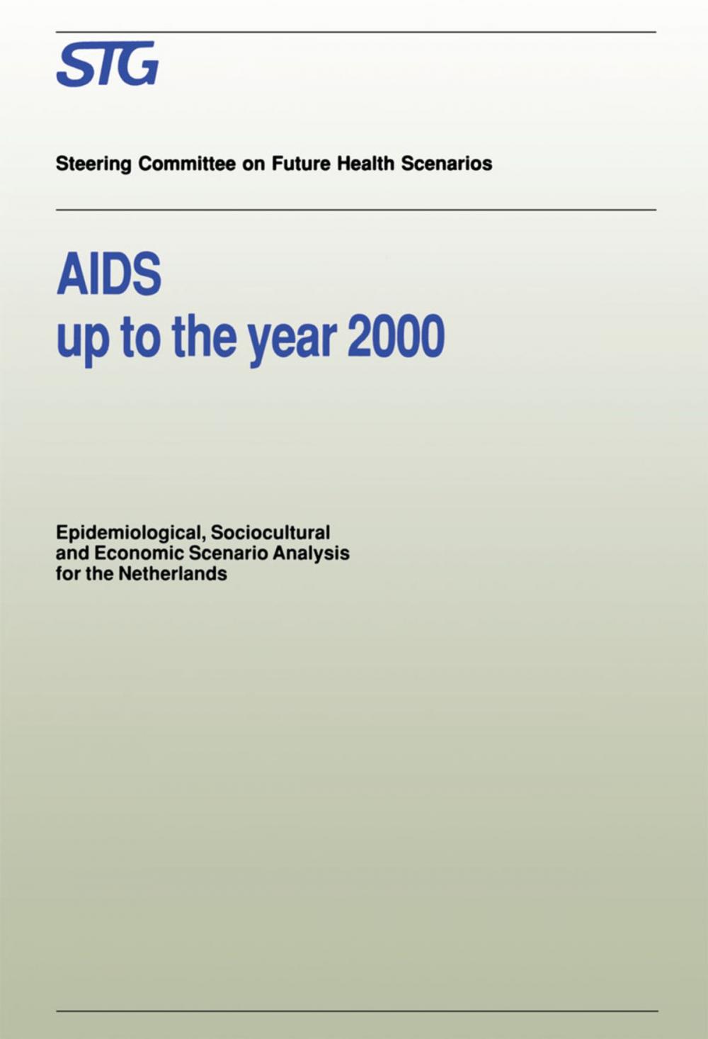 Big bigCover of AIDS up to the Year 2000