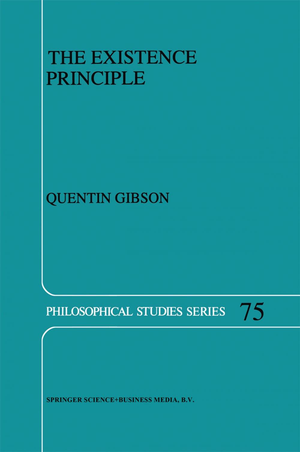 Big bigCover of The Existence Principle