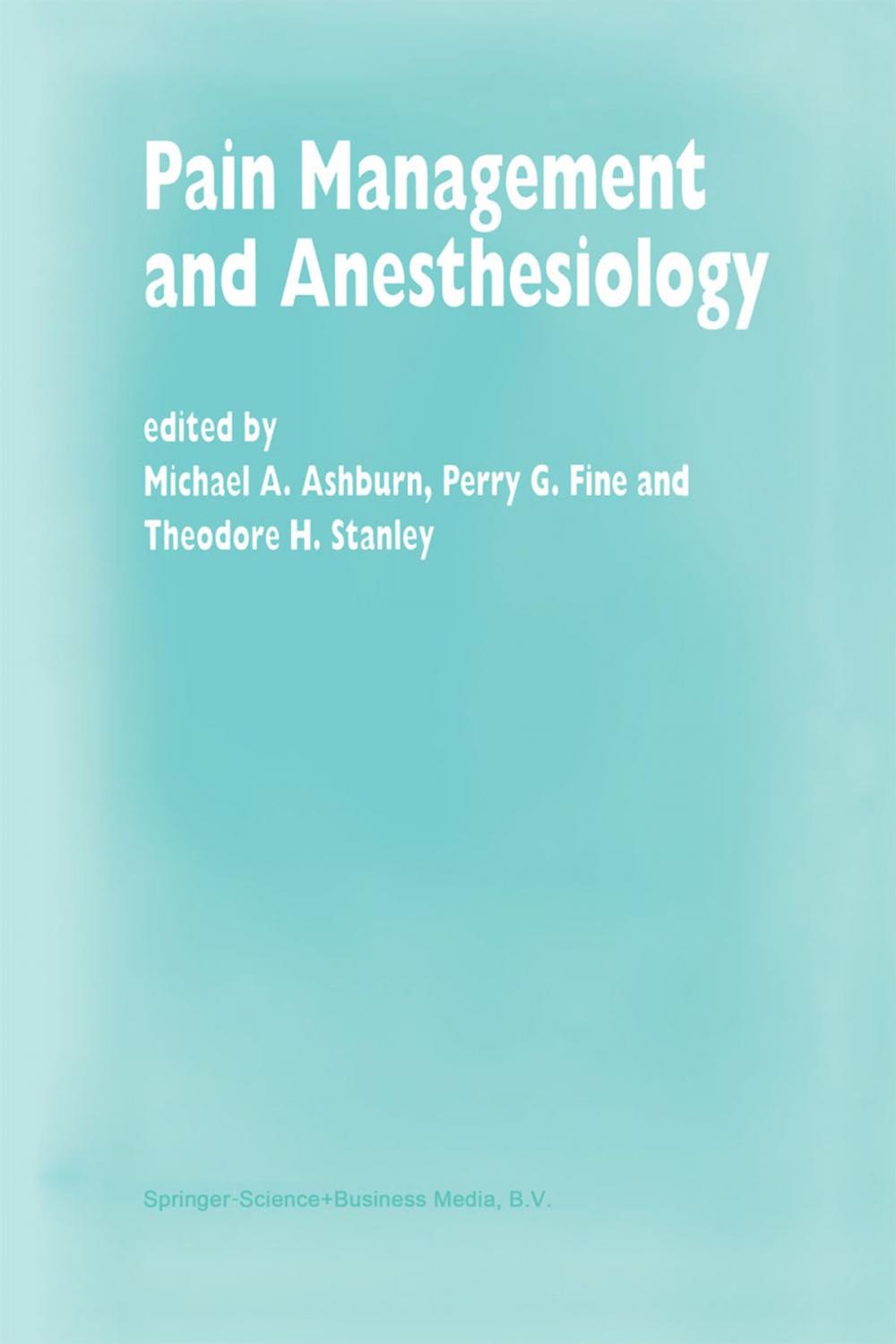 Big bigCover of Pain Management and Anesthesiology