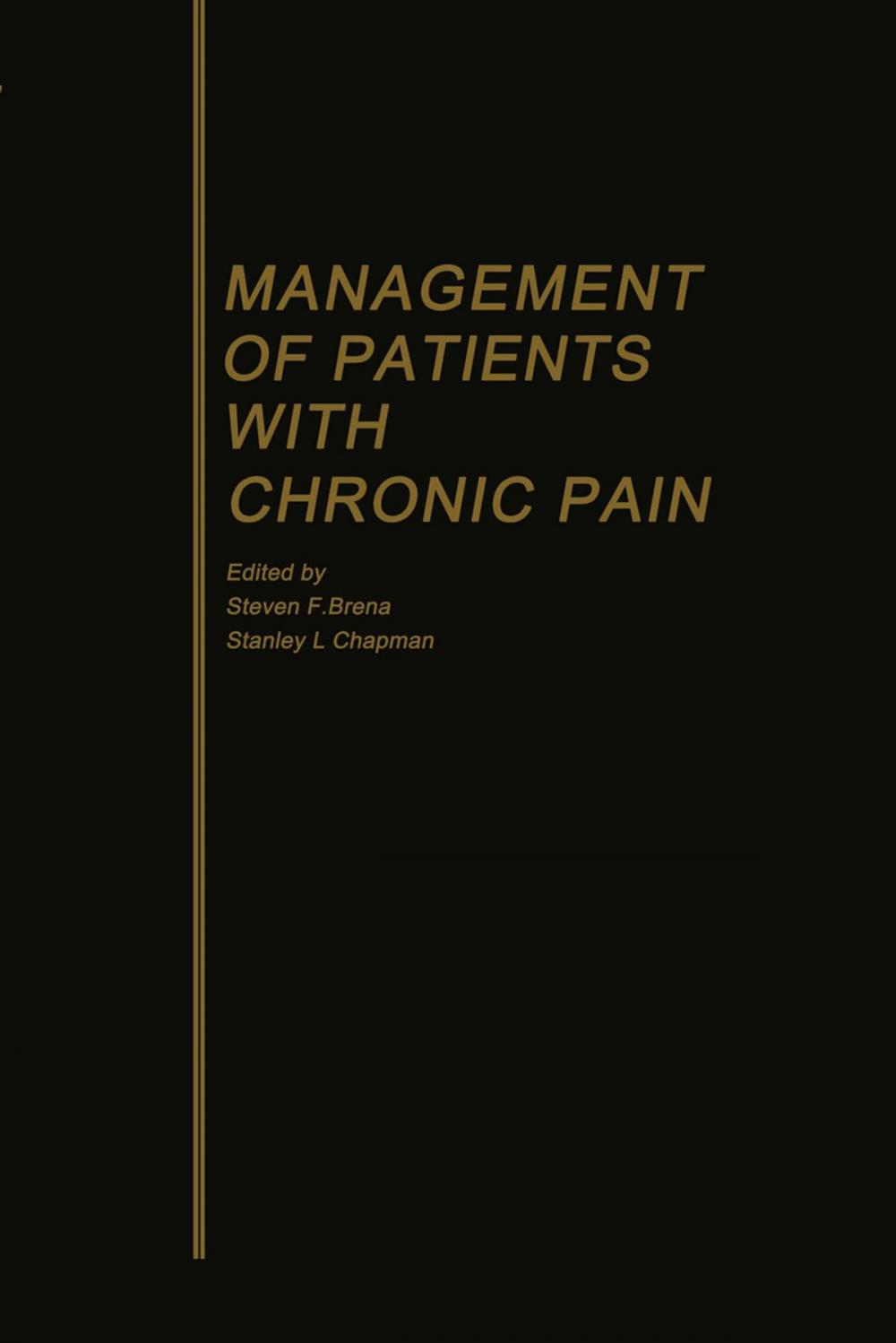 Big bigCover of Management of Patients with Chronic Pain