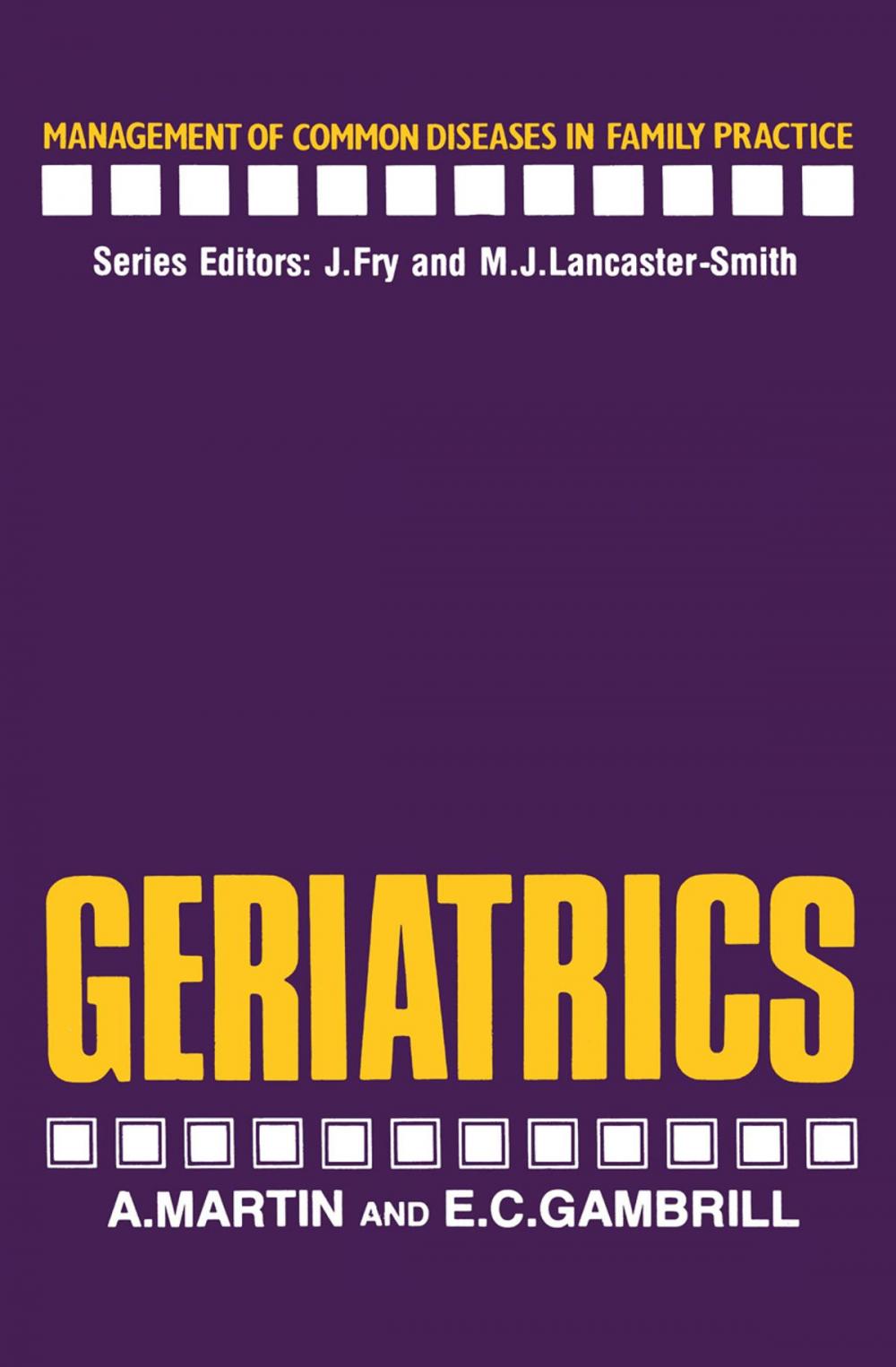 Big bigCover of Geriatrics