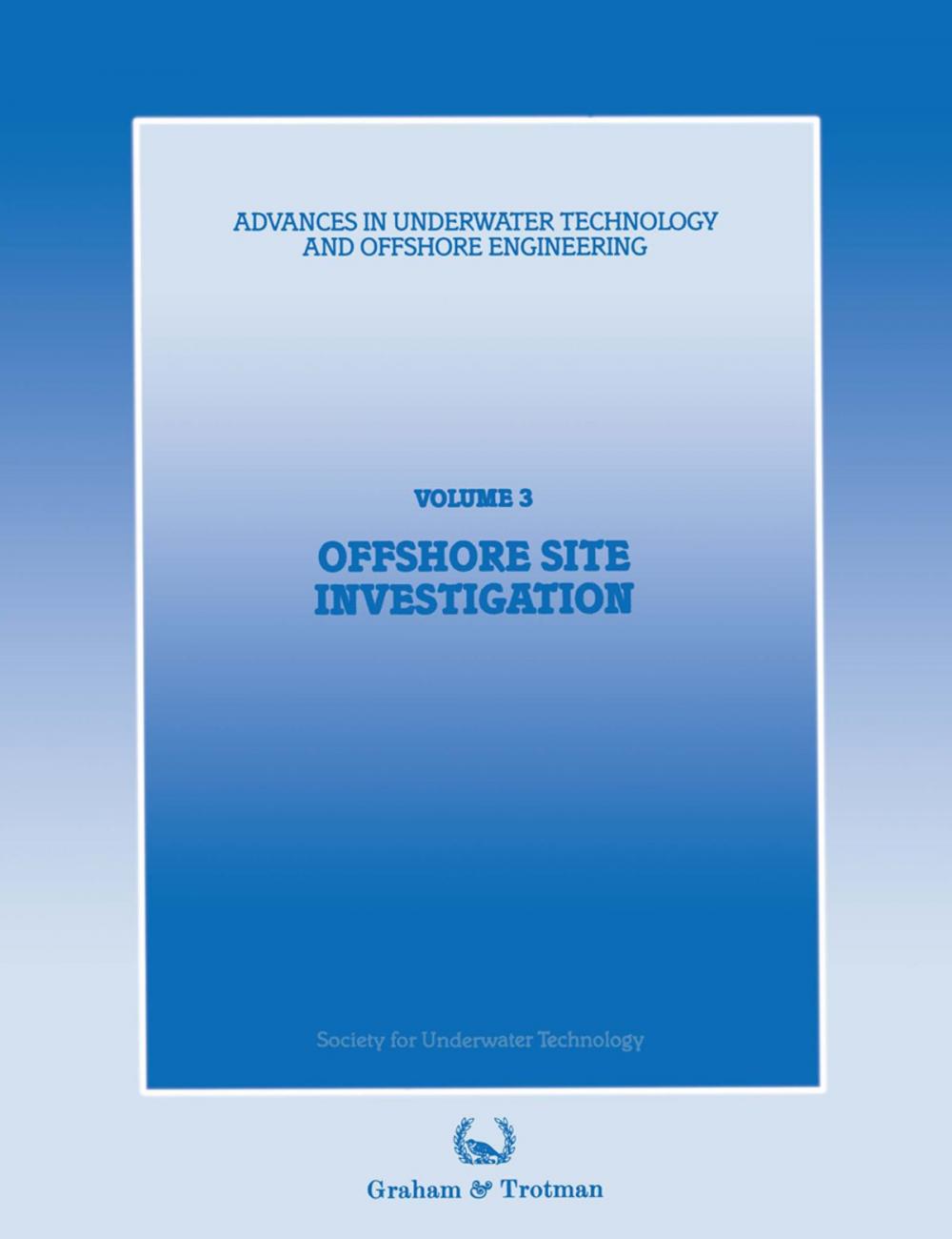 Big bigCover of Offshore Site Investigation