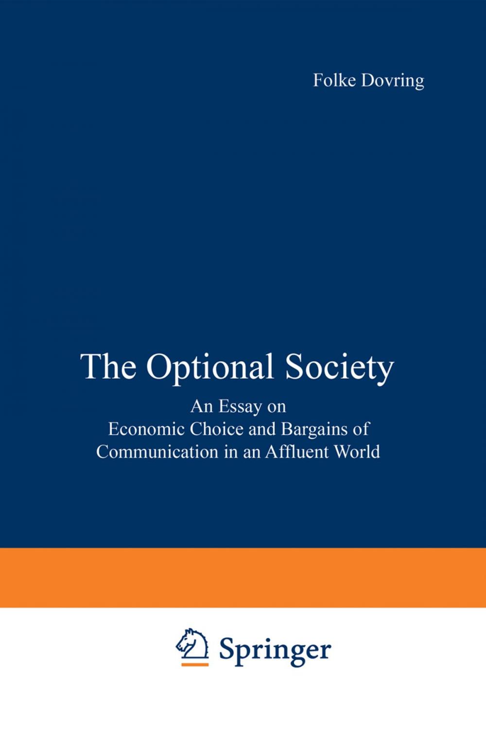 Big bigCover of The Optional Society