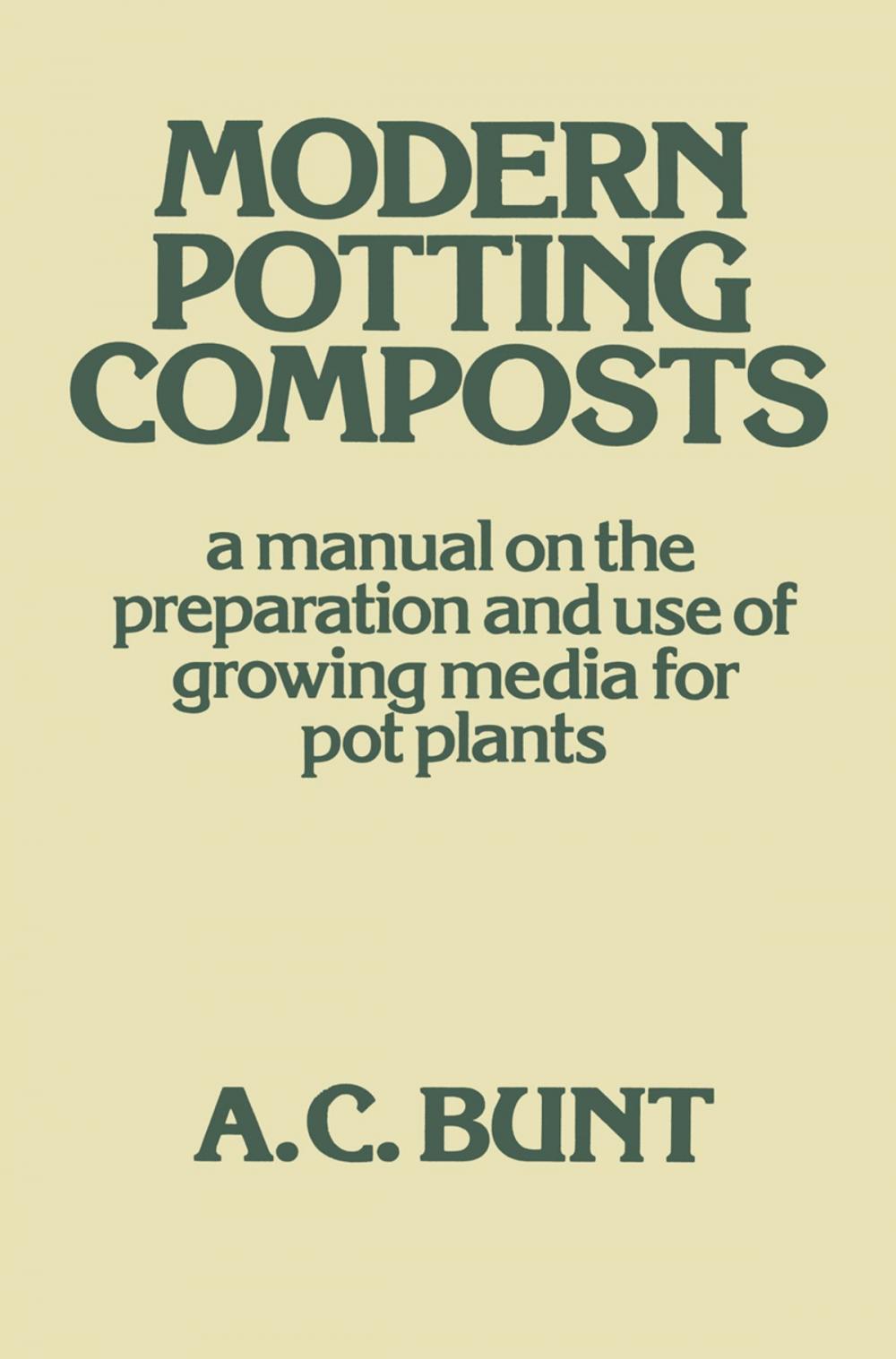 Big bigCover of Modern Potting Composts