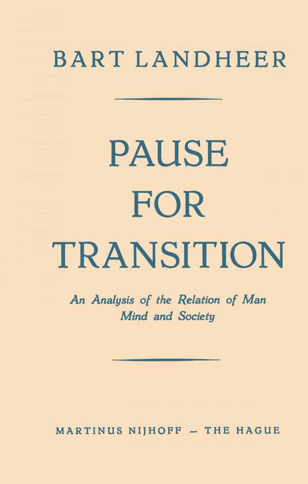 Big bigCover of Pause for Transition