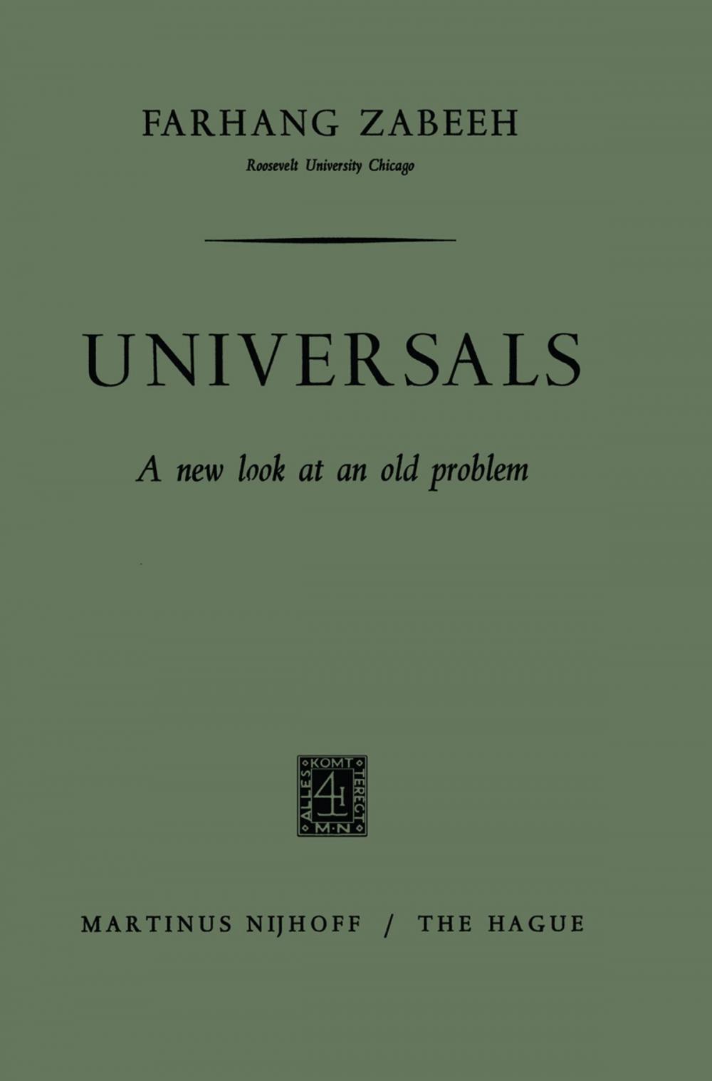 Big bigCover of Universals