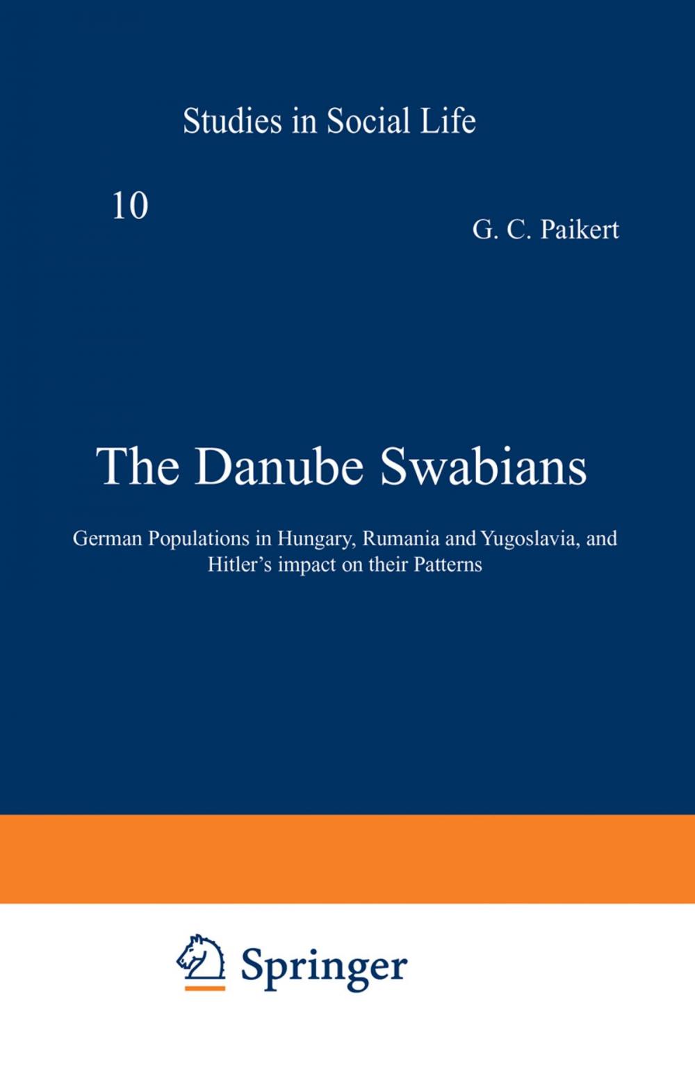 Big bigCover of The Danube Swabians