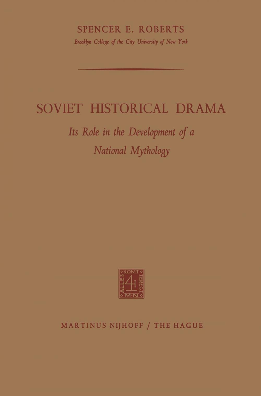 Big bigCover of Soviet Historical Drama