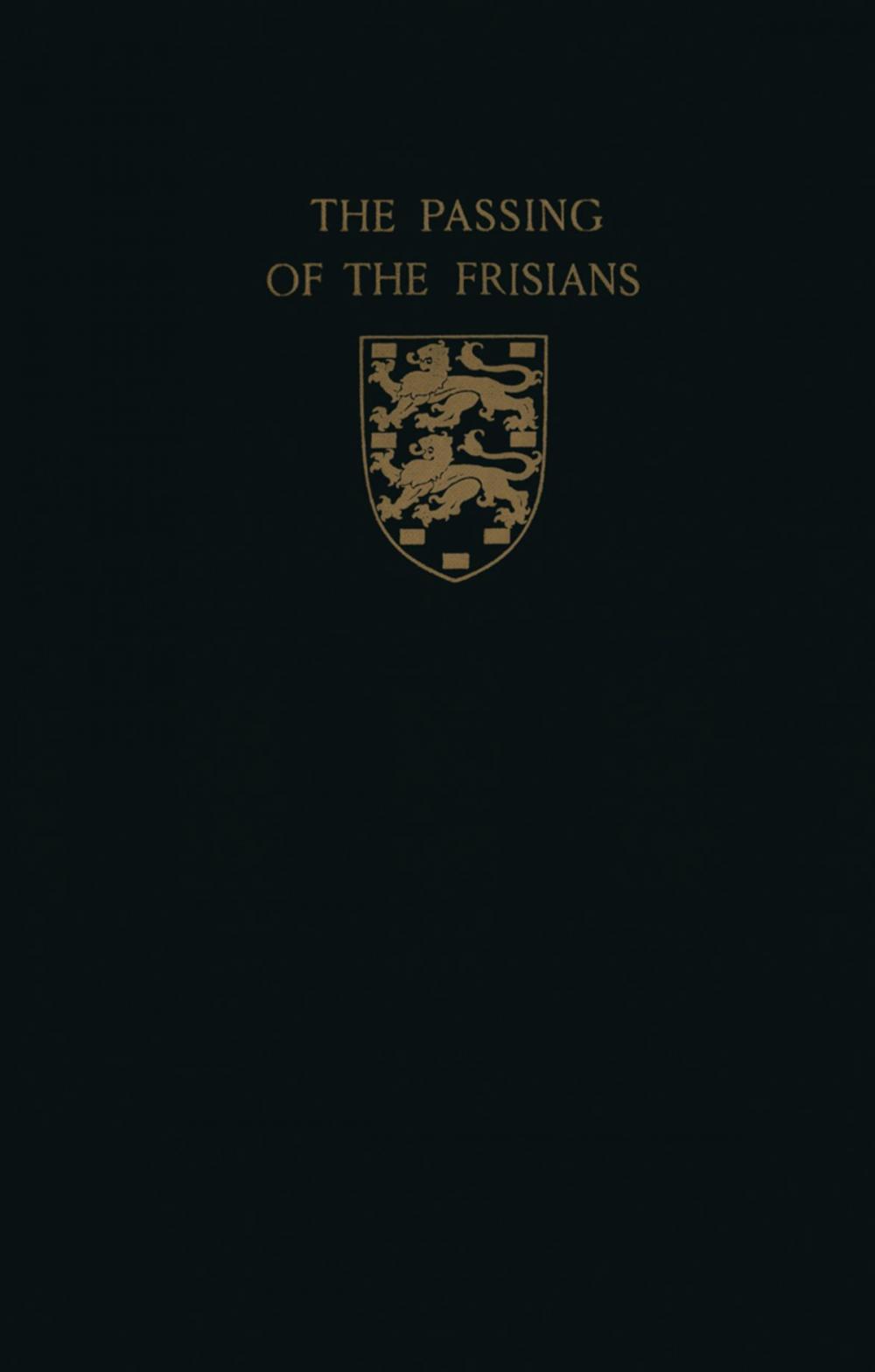 Big bigCover of The Passing of the Frisians