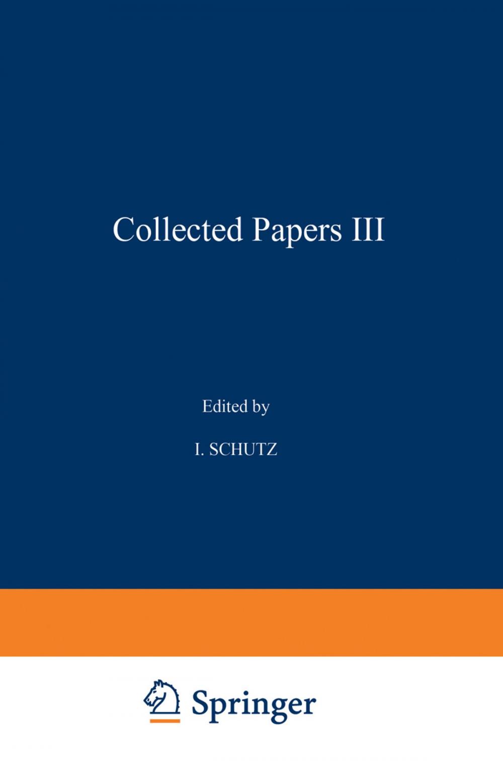 Big bigCover of Collected Papers III