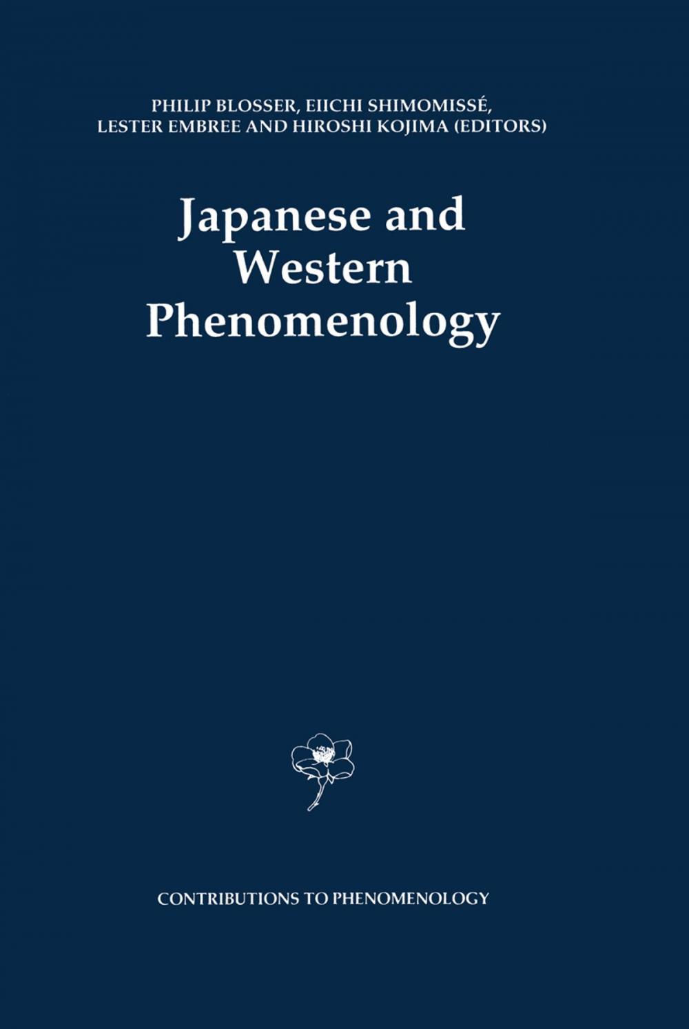 Big bigCover of Japanese and Western Phenomenology