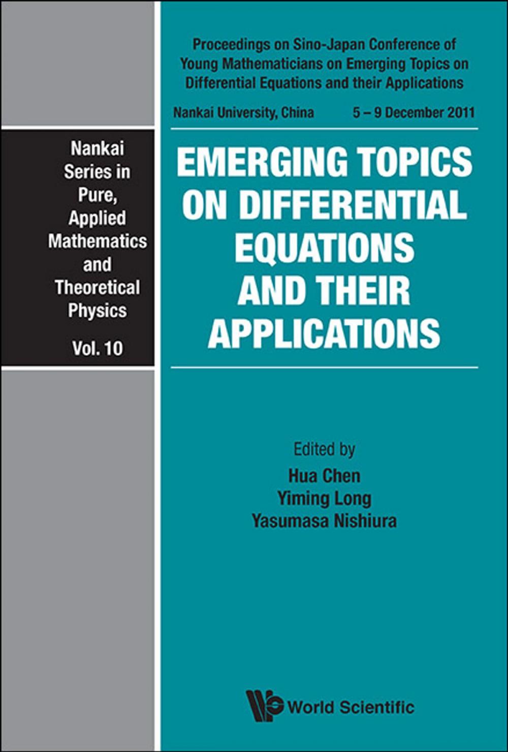 Big bigCover of Emerging Topics on Differential Equations and Their Applications