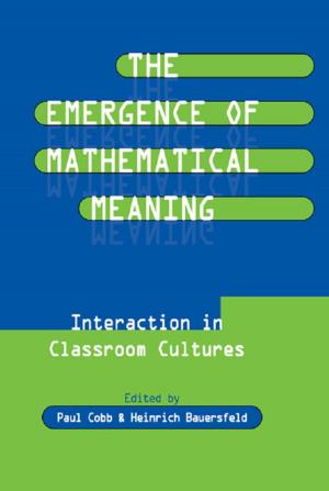 Cover of the book The Emergence of Mathematical Meaning by Emma Annette Wilson