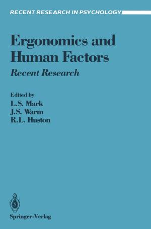 Cover of the book Ergonomics and Human Factors by Thomas Andersson, Piero Formica, Martin G. Curley