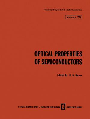 Cover of the book Optical Properties of Semiconductors by D. M. Kermack