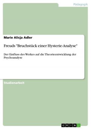 Cover of the book Freuds 'Bruchstück einer Hysterie-Analyse' by Howie Junkie