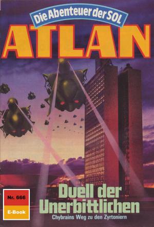 Cover of the book Atlan 666: Duell der Unerbittlichen by Peter Terrid