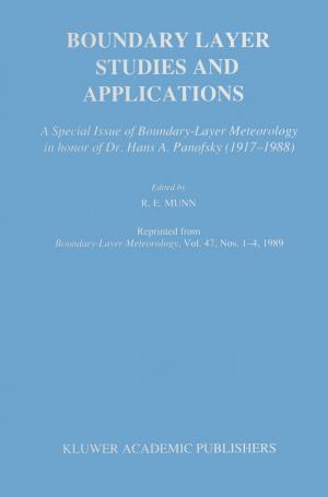 Cover of the book Boundary Layer Studies and Applications by Dean H. Judson, David A. Swanson