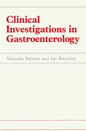 Cover of the book Clinical Investigations in Gastroenterology by 