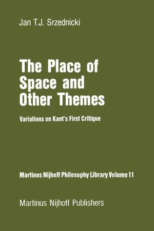 Cover of the book The Place of Space and Other Themes by Bob Belderok, Hans Mesdag, Dingena A. Donner