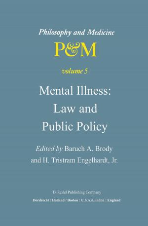 Cover of the book Mental Illness: Law and Public Policy by G. Maatman