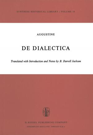 Cover of the book De Dialectica by Jan Masschelein & Maarten Simons