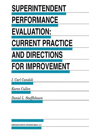 Cover of the book Superintendent Performance Evaluation: Current Practice and Directions for Improvement by Johan Blaauwendraad, Jeroen H. Hoefakker