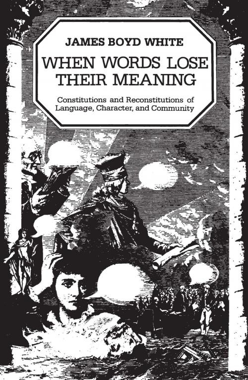 Cover of the book When Words Lose Their Meaning by James Boyd White, University of Chicago Press