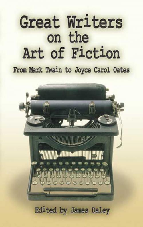 Cover of the book Great Writers on the Art of Fiction by James Daley, Dover Publications