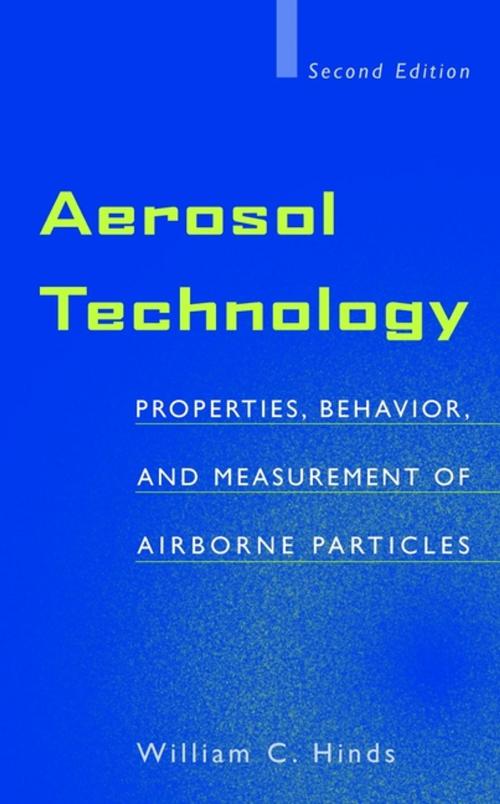 Cover of the book Aerosol Technology by William C. Hinds, Wiley