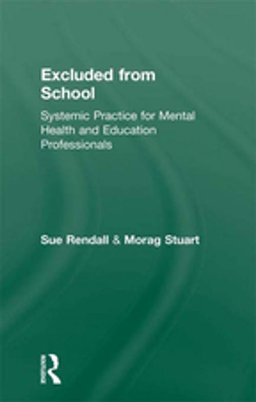 Cover of the book Excluded From School by Sue Rendall, Morag Stuart, Taylor and Francis