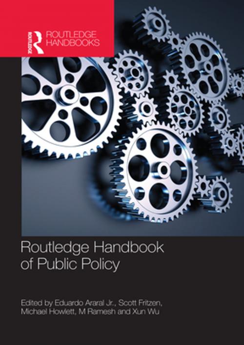 Cover of the book Routledge Handbook of Public Policy by , Taylor and Francis