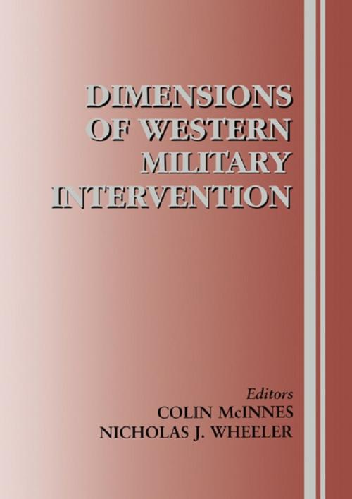 Cover of the book Dimensions of Western Military Intervention by , Taylor and Francis