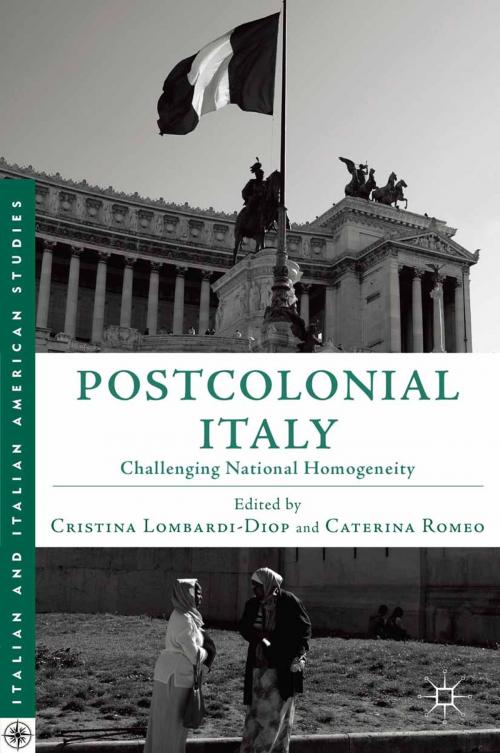 Cover of the book Postcolonial Italy by Cristina Lombardi-Diop, Palgrave Macmillan US