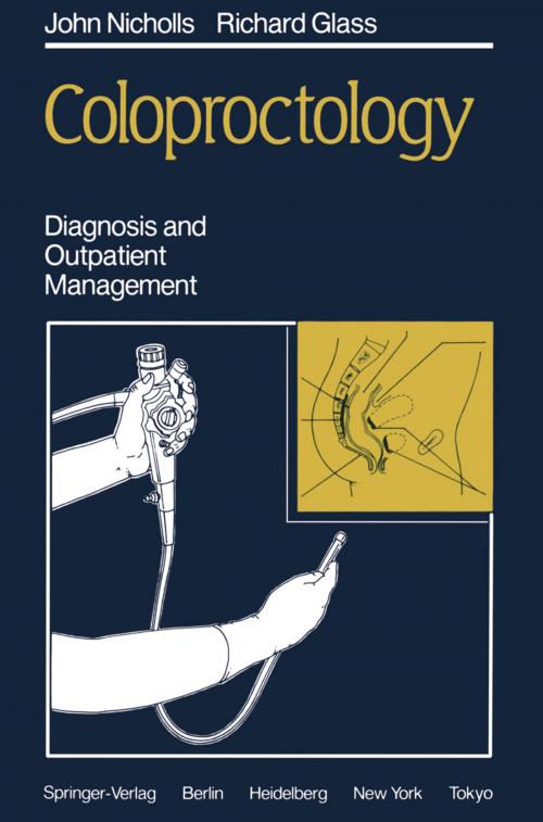 Cover of the book Coloproctology by R. Glass, R.J. Nicholls, Springer London