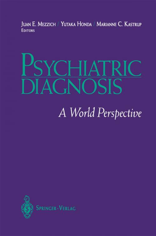 Cover of the book Psychiatric Diagnosis by , Springer New York