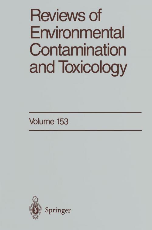 Cover of the book Reviews of Environmental Contamination and Toxicology by George W. Ware, Springer New York