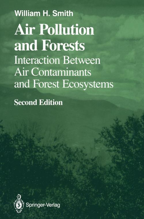 Cover of the book Air Pollution and Forests by William H. Smith, Springer New York