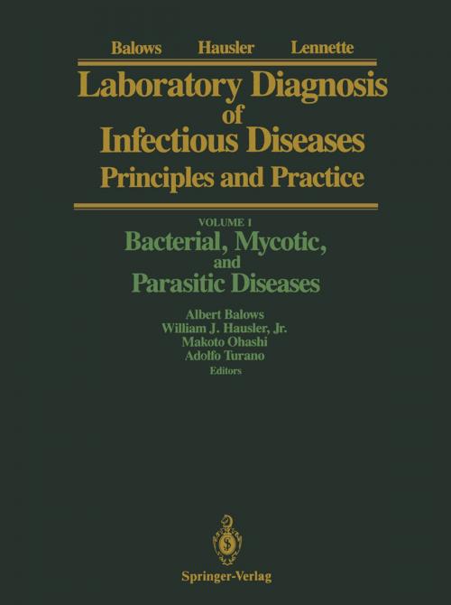 Cover of the book Laboratory Diagnosis of Infectious Diseases by , Springer New York