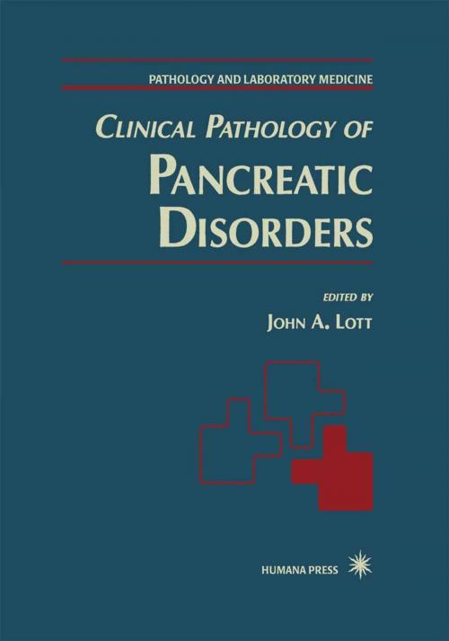Cover of the book Clinical Pathology of Pancreatic Disorders by , Humana Press
