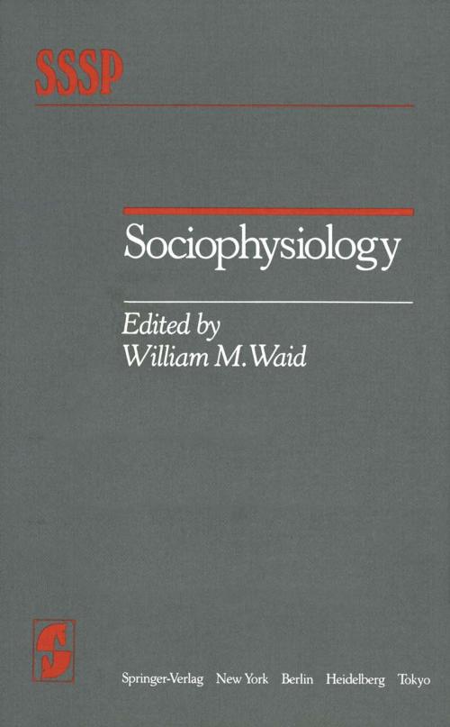 Cover of the book Sociophysiology by , Springer New York