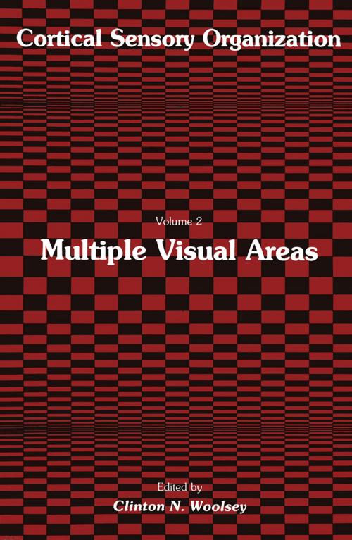 Cover of the book Multiple Visual Areas by Clinton N. Woolsey, Humana Press