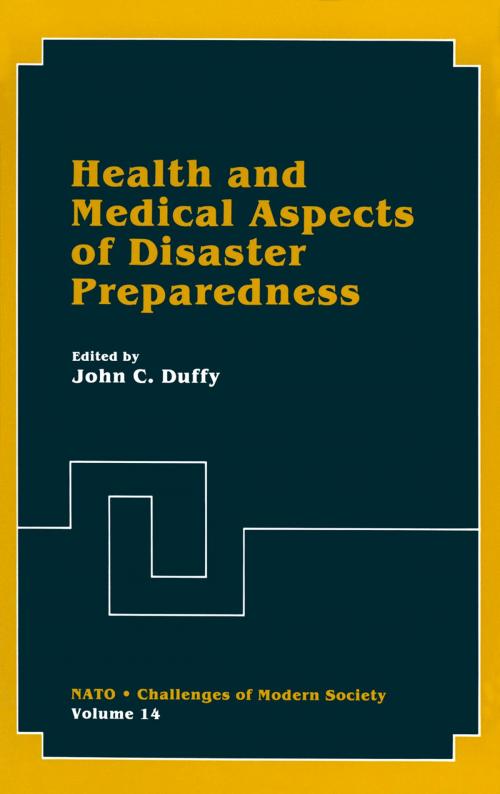 Cover of the book Health and Medical Aspects of Disaster Preparedness by , Springer US